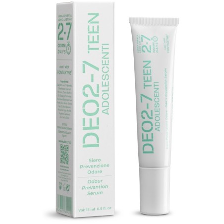 Deo 2-7 teen siero prevenzione odore adolescenti 15 ml