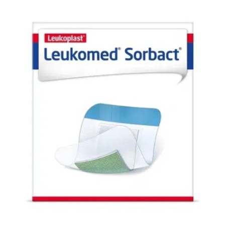 Leukomed sorbact medicazione 5x7,2 cm 3 pezzi