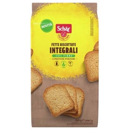 Schar fette biscottate integrali 260 g Schar fette biscottate integrali 260 g