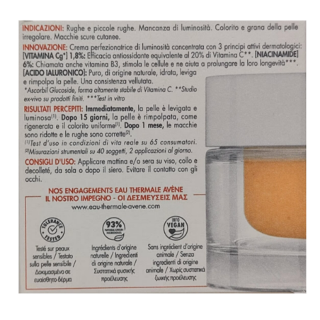 Avene vitamin activ giorno crema luminosita' 50 ml