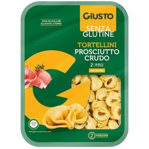 Giusto senza glutine tortellini prosciutto crudo 250 g