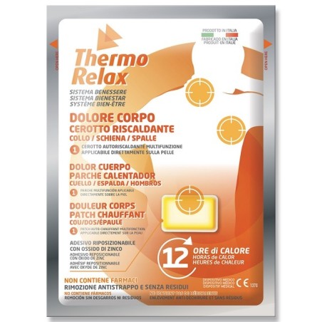 Cerotto riscaldante dolore corpo thermorelax