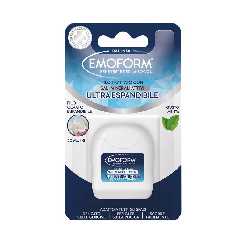 Emoform filo interdentale ultraespandibile 30m