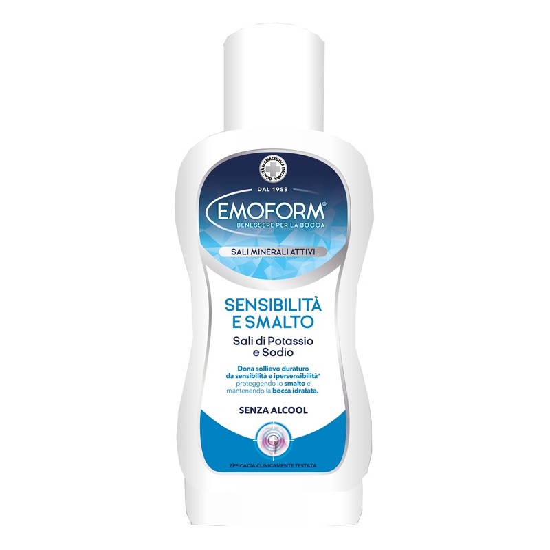 Emoform sensibilita' e smalto collutorio 400 ml