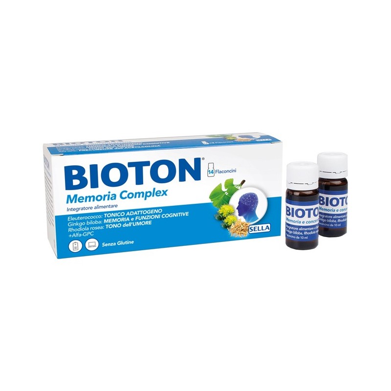Bioton memoria complex 14 flaconcini da 10 ml Bioton memoria complex 14 flaconcini da 10 ml