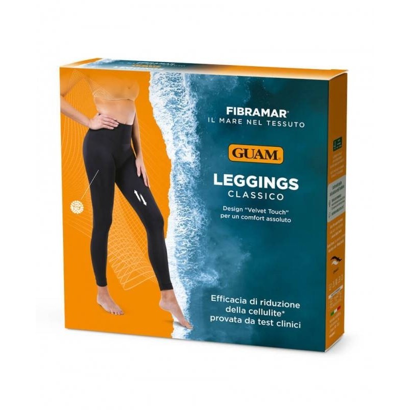Guam leggings classico fibramar nero xs/s