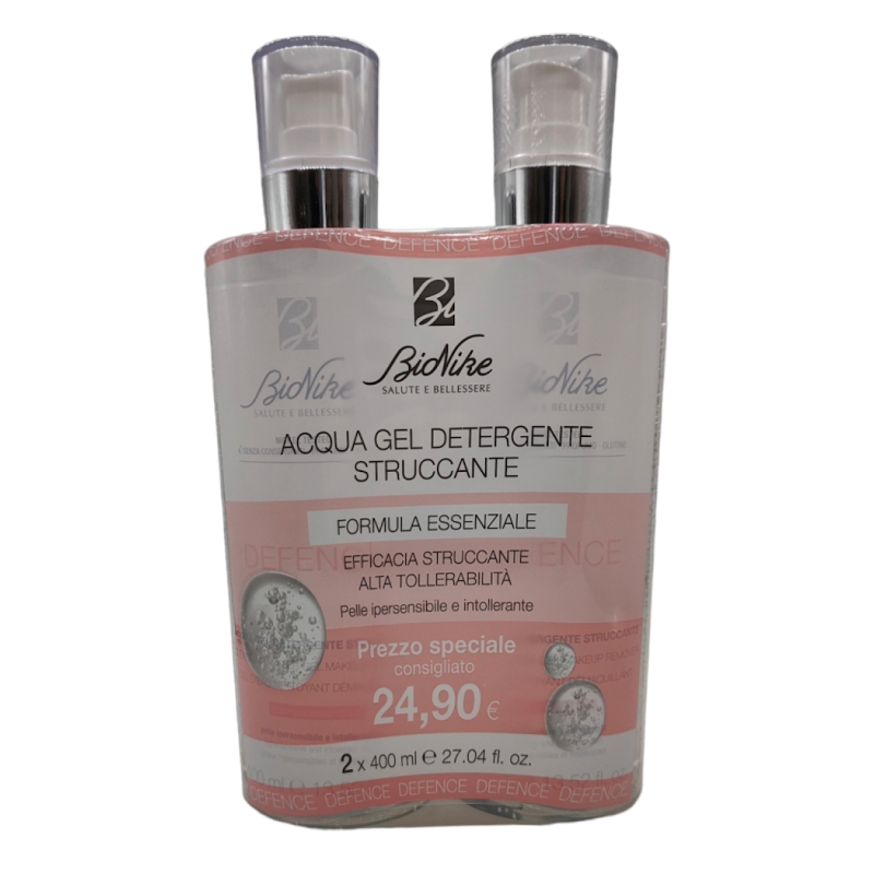Defence bi-pack acqua detergente struccante