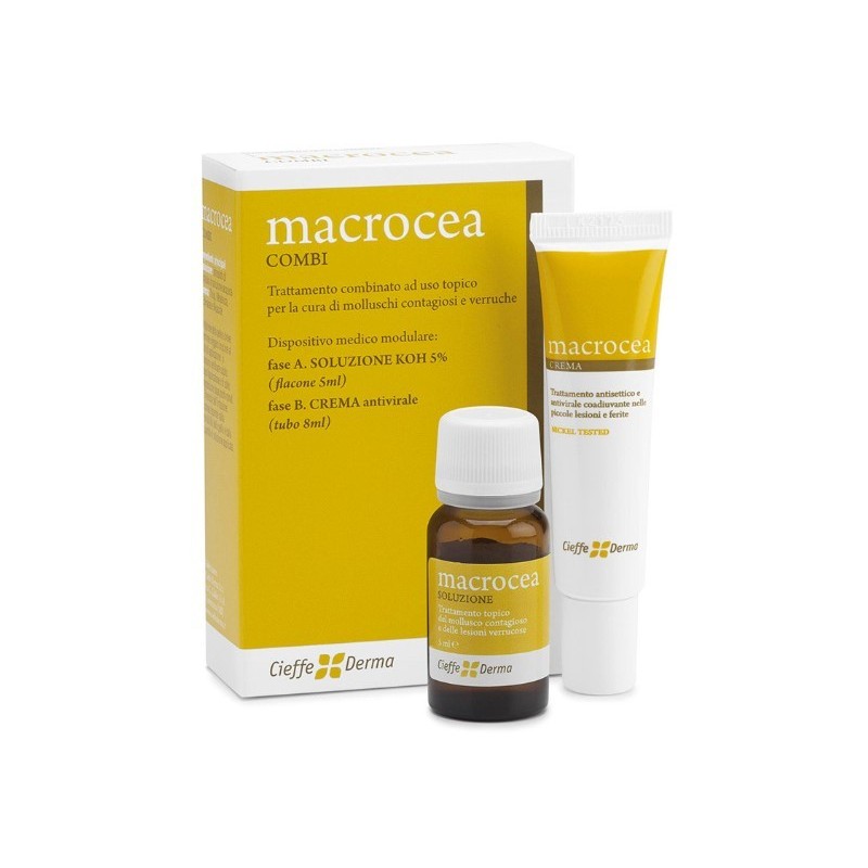Macrocea combi soluzione 5 ml + crema 8 ml Macrocea combi soluzione 5 ml + crema 8 ml