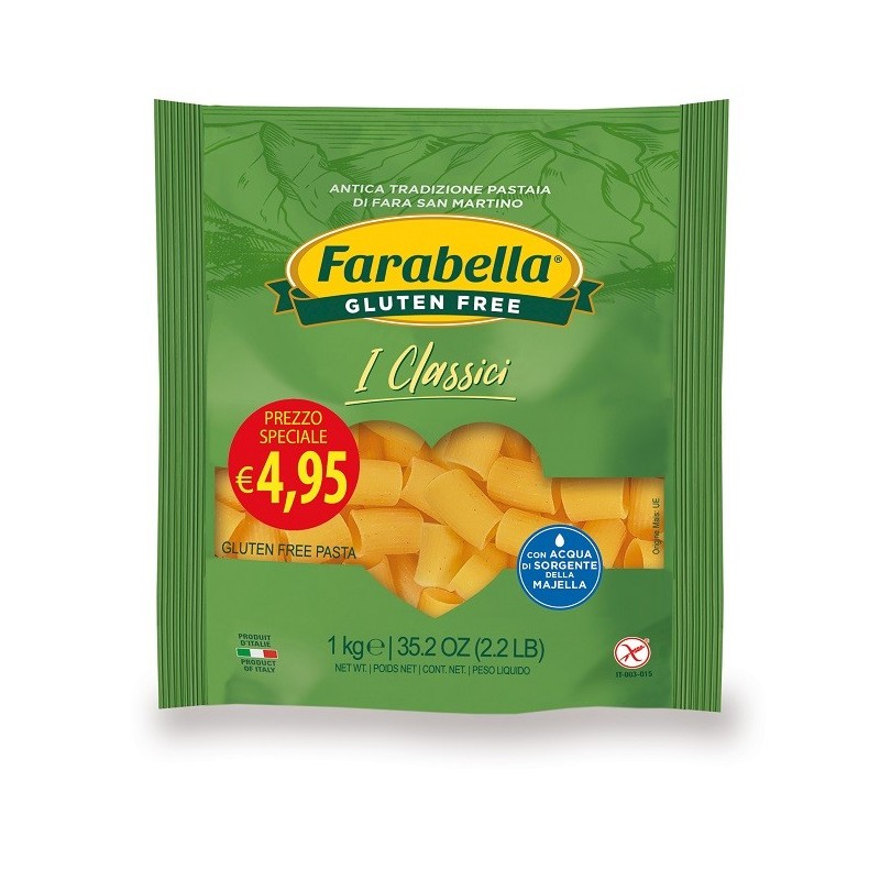 Farabella mezzi rigatoni promo 1 kg Farabella mezzi rigatoni promo 1 kg