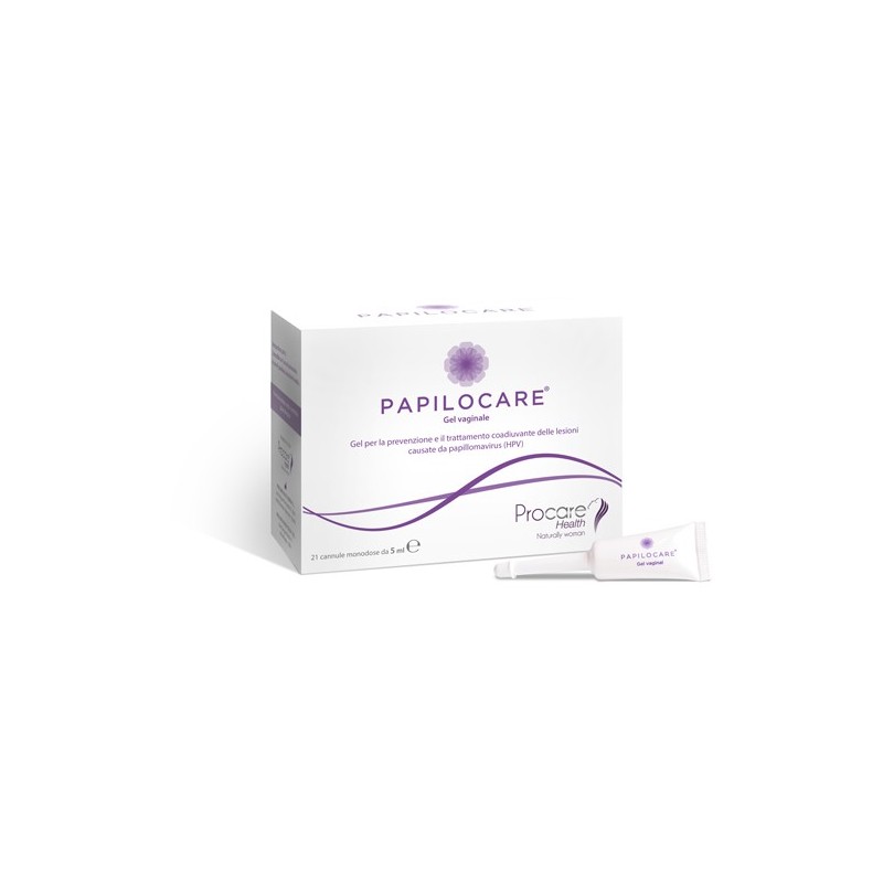 Papilocare gel vaginale 21 cannule monodose x 5 ml