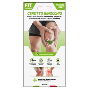 Fit therapy cerotto ginocchio 10 pezzi