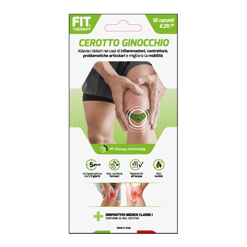 Fit therapy cerotto ginocchio 10 pezzi