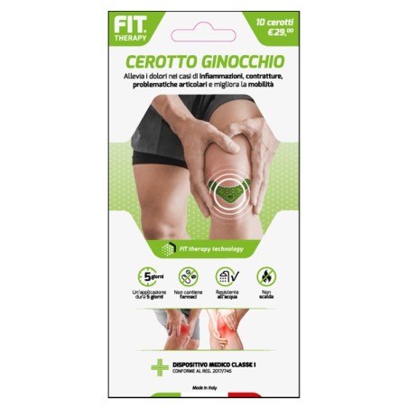 Fit therapy cerotto ginocchio 10 pezzi