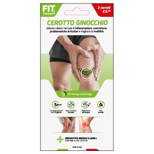 Fit therapy cerotto ginocchio 2 pezzi