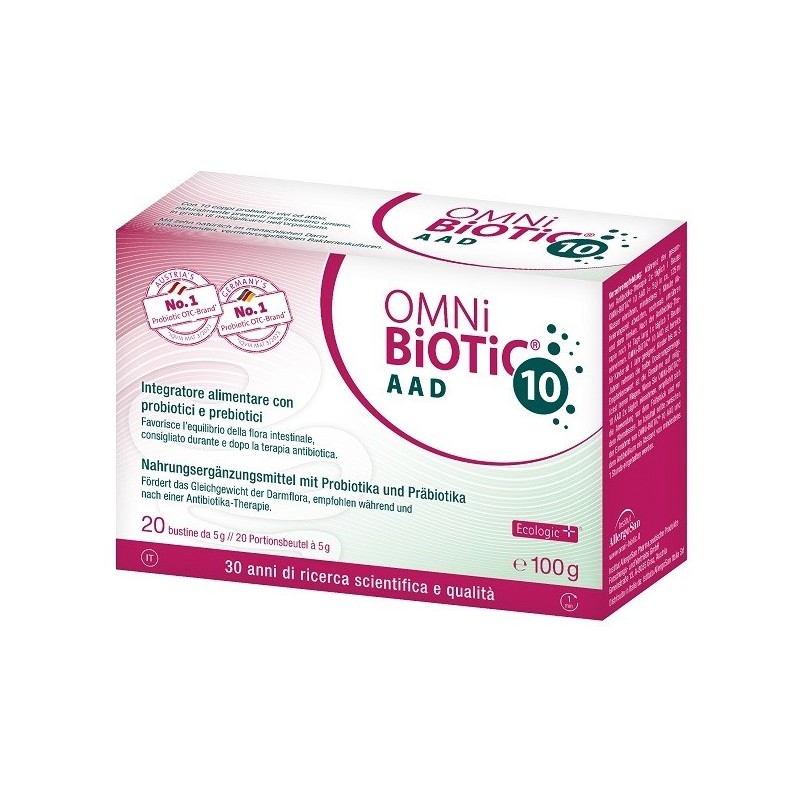 Omni biotic 10 aad kids 20 bustine da 25 g