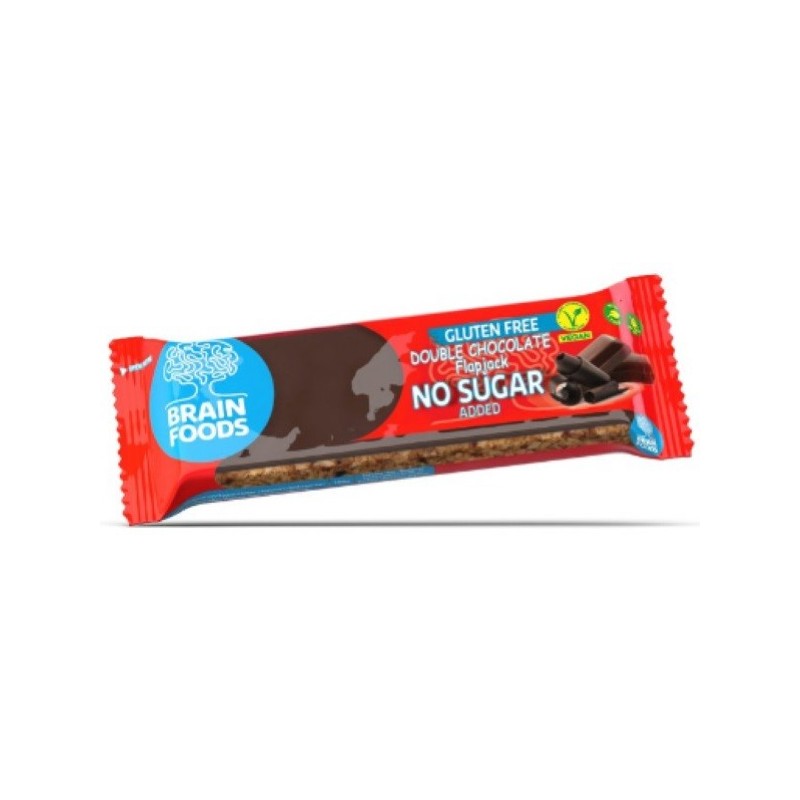 Brain foods barretta doppio cioccolato senza glutine 70 g