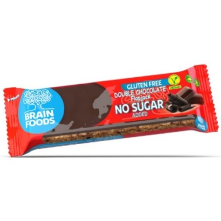Brain foods barretta doppio cioccolato senza glutine 70 g