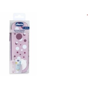 Chicco set dentale 6 mesi+ rosa