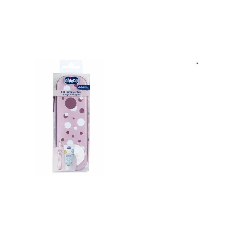Chicco set dentale 6 mesi+ rosa Chicco set dentale 6 mesi+ rosa