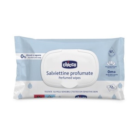 Chicco salviette 72 pezzi plaque