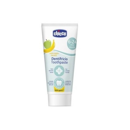 Chicco dentifricio 6 mesi+ melabanana con fluoro 50 ml