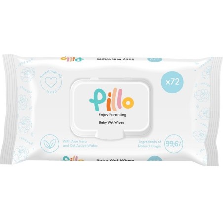 Pillo enjoy salviette igiene 72 pezzi