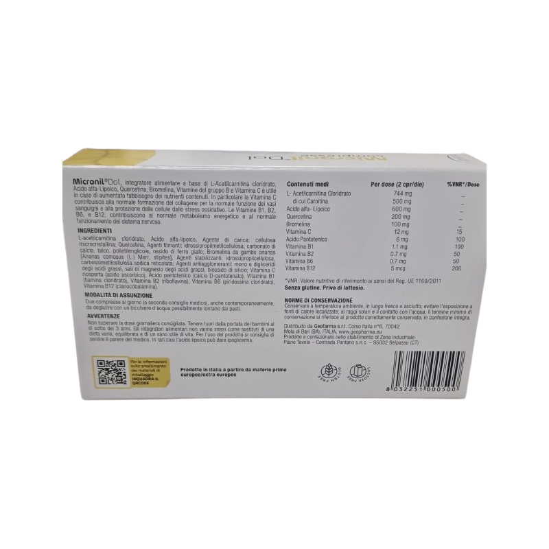 Micronil dol 60 compresse