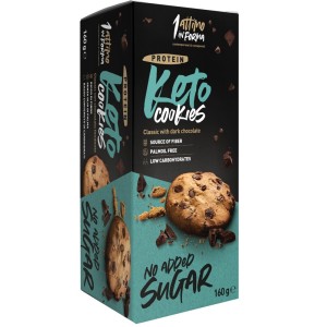 Keto cookies classic dark chocolate 160 g