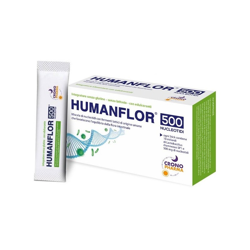 Humanflor 500 nucleotidi 8 stick pack