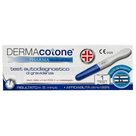 Test autodiagnostico di gravidanza dermacotone 1 pezzo