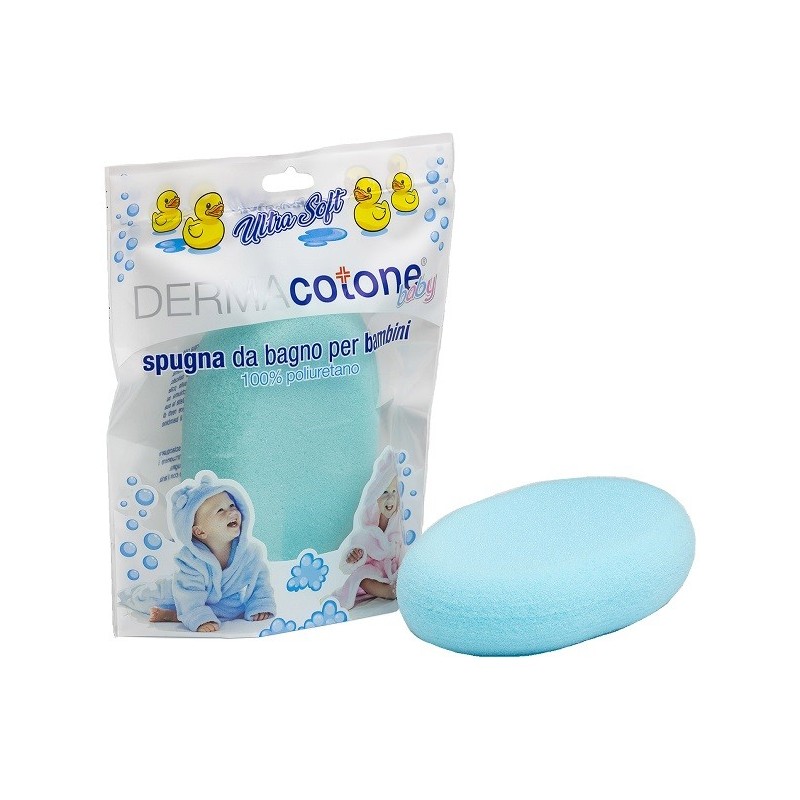 Dermacotone baby spugna ultra soft blu