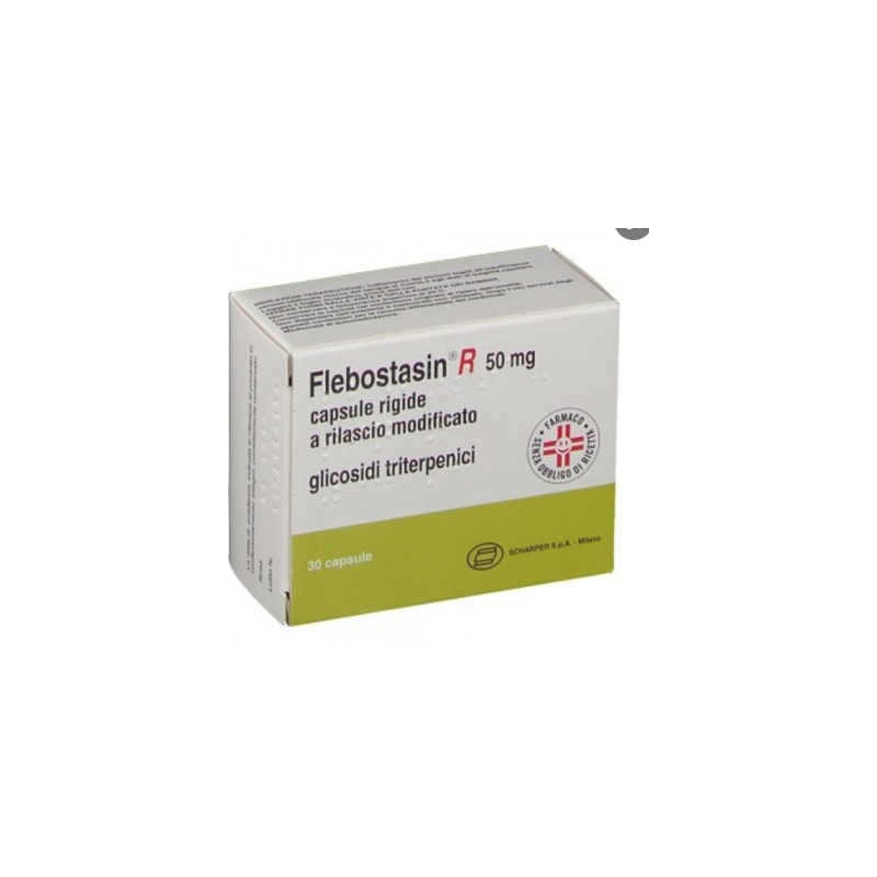 Flebostasin r 30 capsule 50 mg rilascio modificato