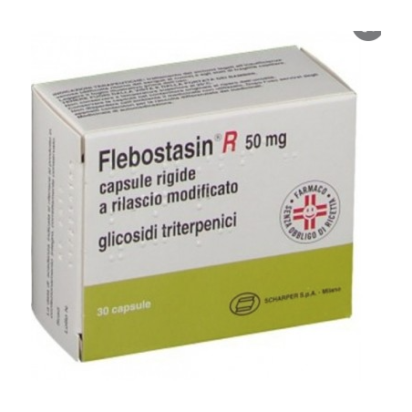 Flebostasin r 30 capsule 50 mg rilascio modificato