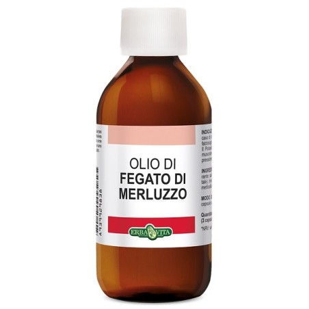 Olio fegato merluzzo 100 ml Olio fegato merluzzo 100 ml