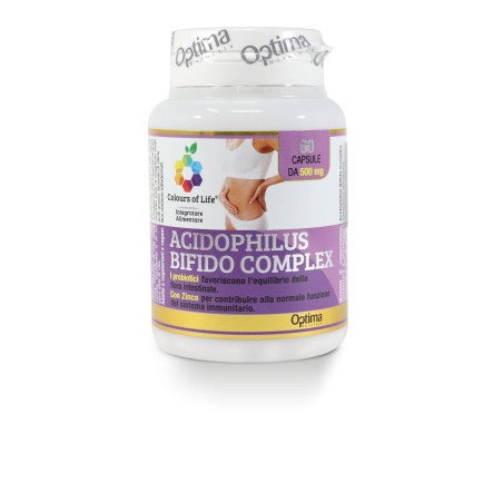 Colours of life acidophilus bifido complex 60 capsule vegetali 500 mg