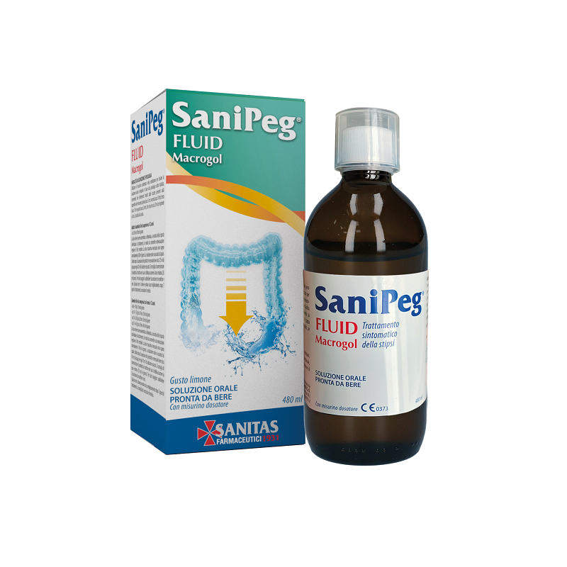 Sanipeg fluid macrogol 480 ml Sanipeg fluid macrogol 480 ml