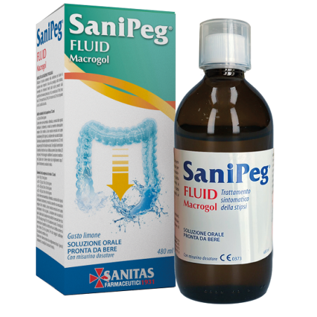 Sanipeg fluid macrogol 480 ml Sanipeg fluid macrogol 480 ml