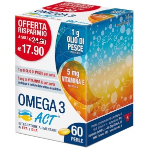 Omega 3 act 1g 60 perle