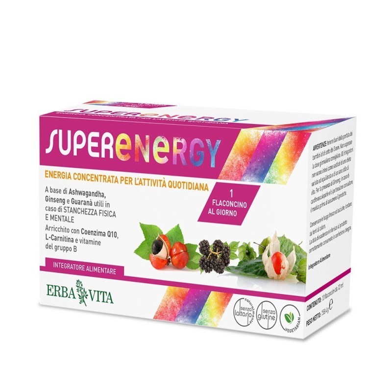 Super energy 10 flaconcini da 12 ml