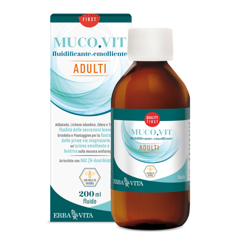 Mucovit fluido adulti 200 ml