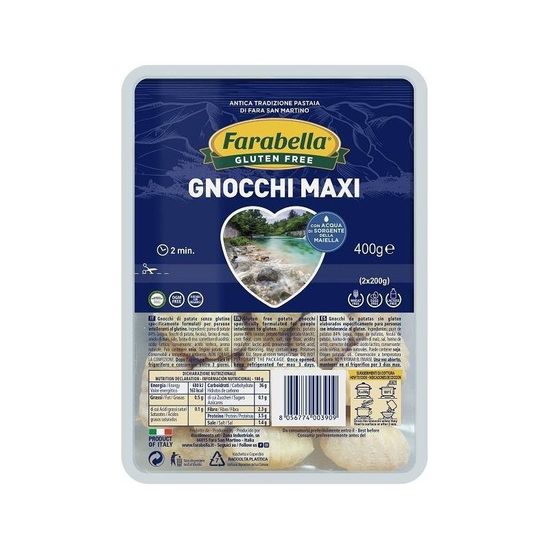 Farabella gnocchi patate maxi 400