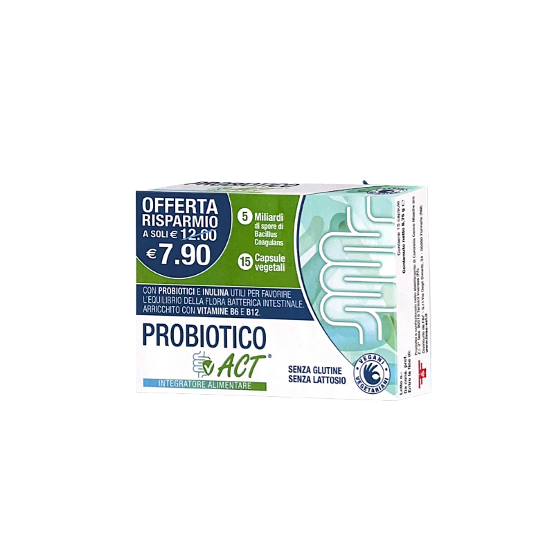 Probiotico act 15 capsule vegetali