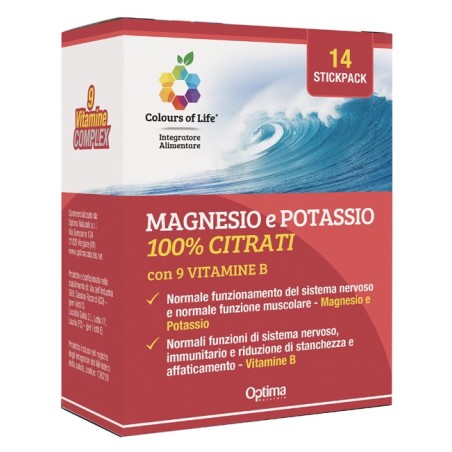 Magnesio potassio vit b 14 stick Magnesio potassio vit b 14 stick