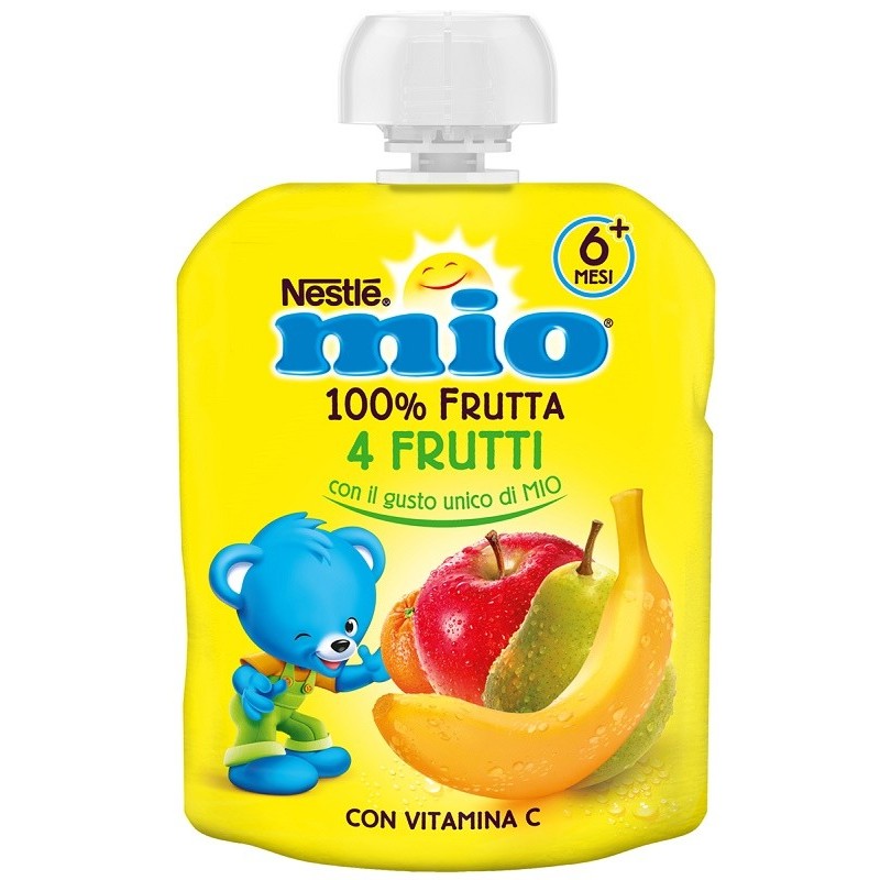 Mio pouch 4 frutti 90 g Mio pouch 4 frutti 90 g