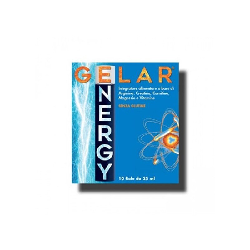 Gelar energy 10 fiale x 25 ml