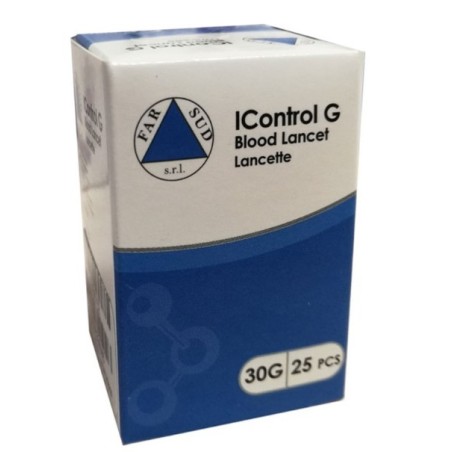 Lancette pungidito icontrol g 25 pezzi