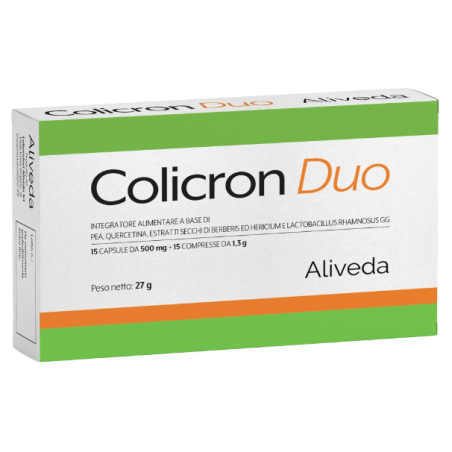 Colicron duo 15 capsule + 15 compresse