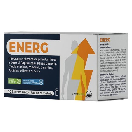 Energ 10 flaconcini 10 ml con tappo serbatoio