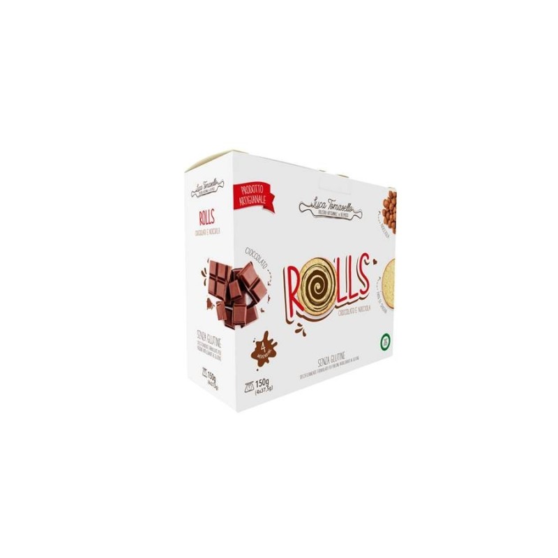 Rolls merendina cioccolato nocciola 150 g
