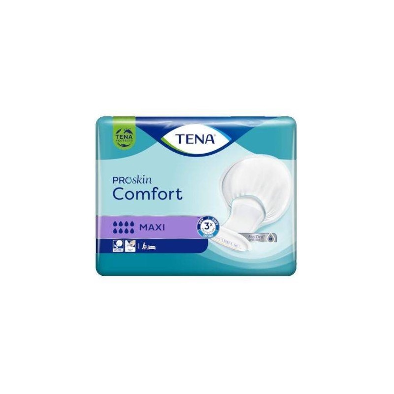 Pannolone tena comfort maxi sagomato 34 pezzi